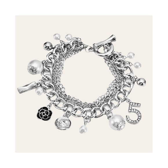 Silver Inspired Charm Bracelet - Picture 1 of 4